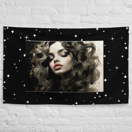 Lady Flag /tapestry 1